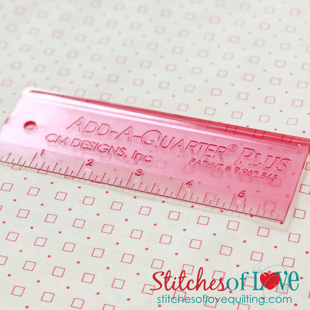 Add-A-Quarter Ruler 12 in PLUS 635105200125 - Quilt in a Day / Rulers &  Templates