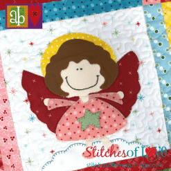 Christmas Lane Block of the Month Angel