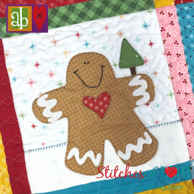 Christmas Lane Block of the Month Gingerbread