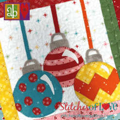 Christmas Lane Block of the Month Ornaments