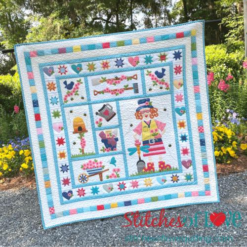 Garden Moments Quilt by Stitches of Love Quilting