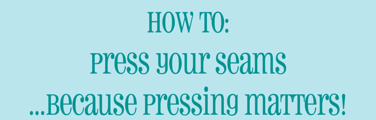 how to press your seams video thumbnail