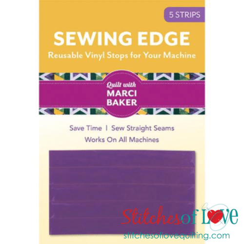The Perfect Seam Allowance Tool Sewing Edge Vinyl Stops