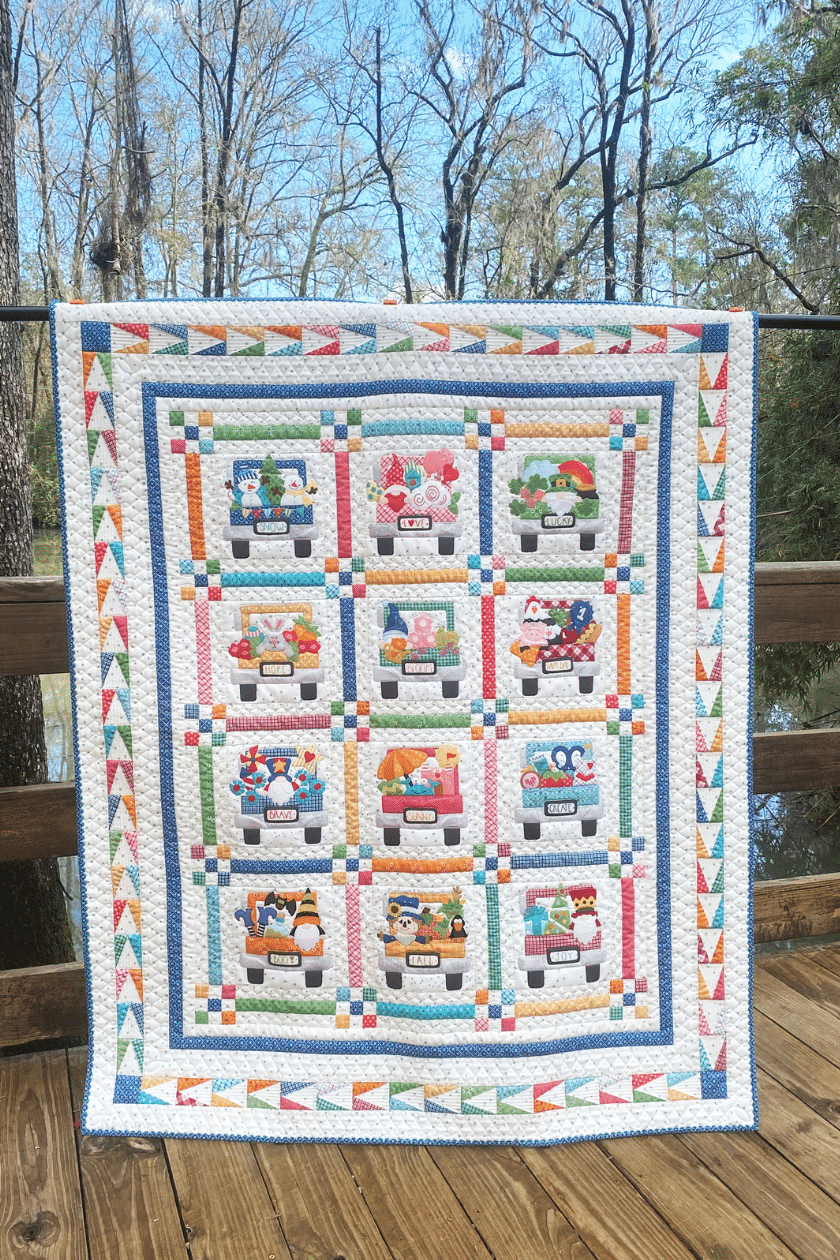 Loads of Fun Quilt on Deck