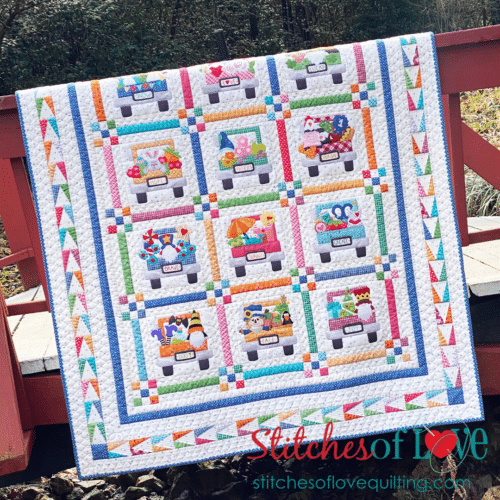 Loads of Fun Quilt on a Bridge Two