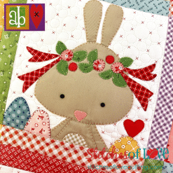 Hop To It Block of the Month Block Nine Bella Bunny
