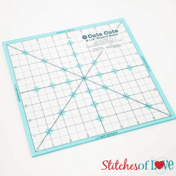 Lori Holt Cute Cuts Trimit Ruler 8.5 by 8.5 for Garden Girls Block Trimming