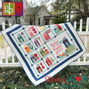 Happy Place Block of the Month Sewing Machine Applique