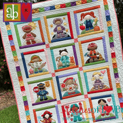 Girl Power Quilt Sewing Machine Applique