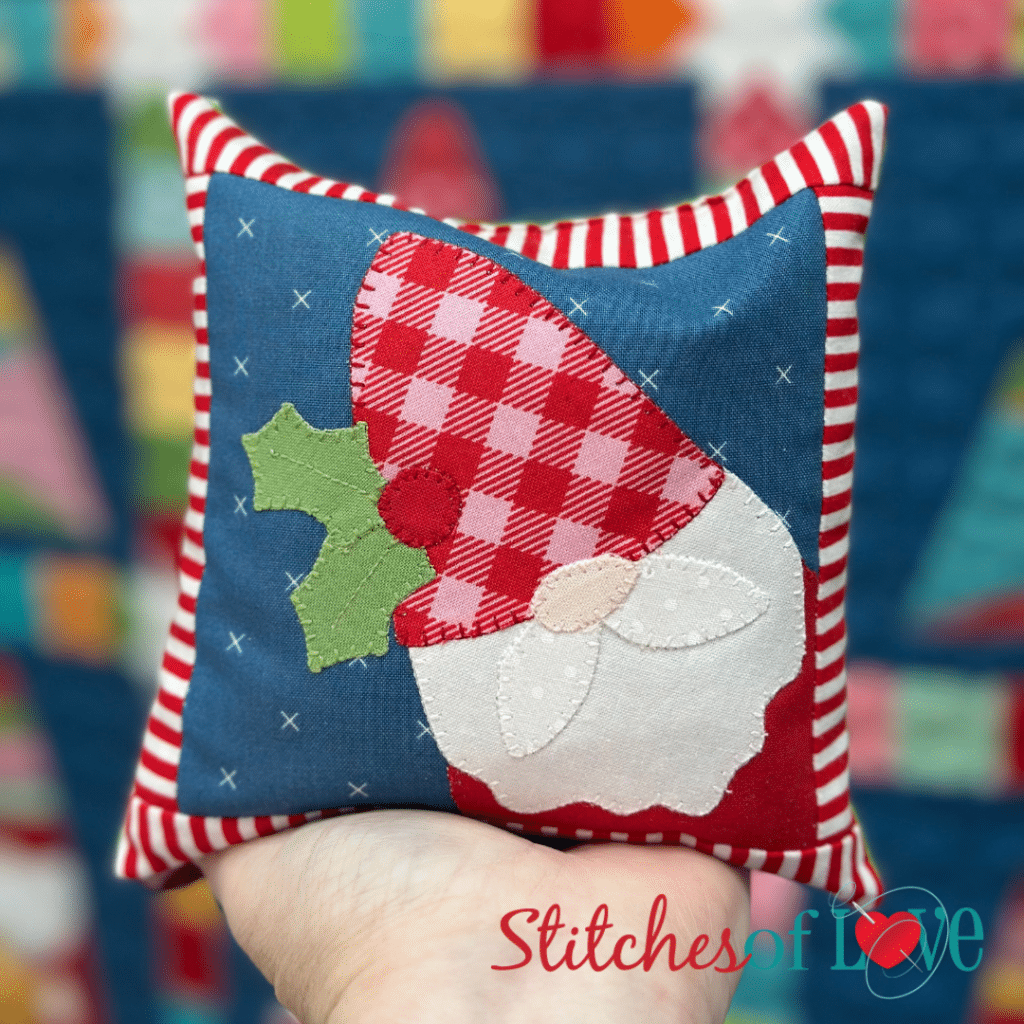 Christmas Gnome Pincushion