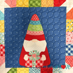 Christmas Gnomes Block Ten Gift Gnome