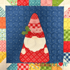 Christmas Gnomes Block Two Holly Gnome