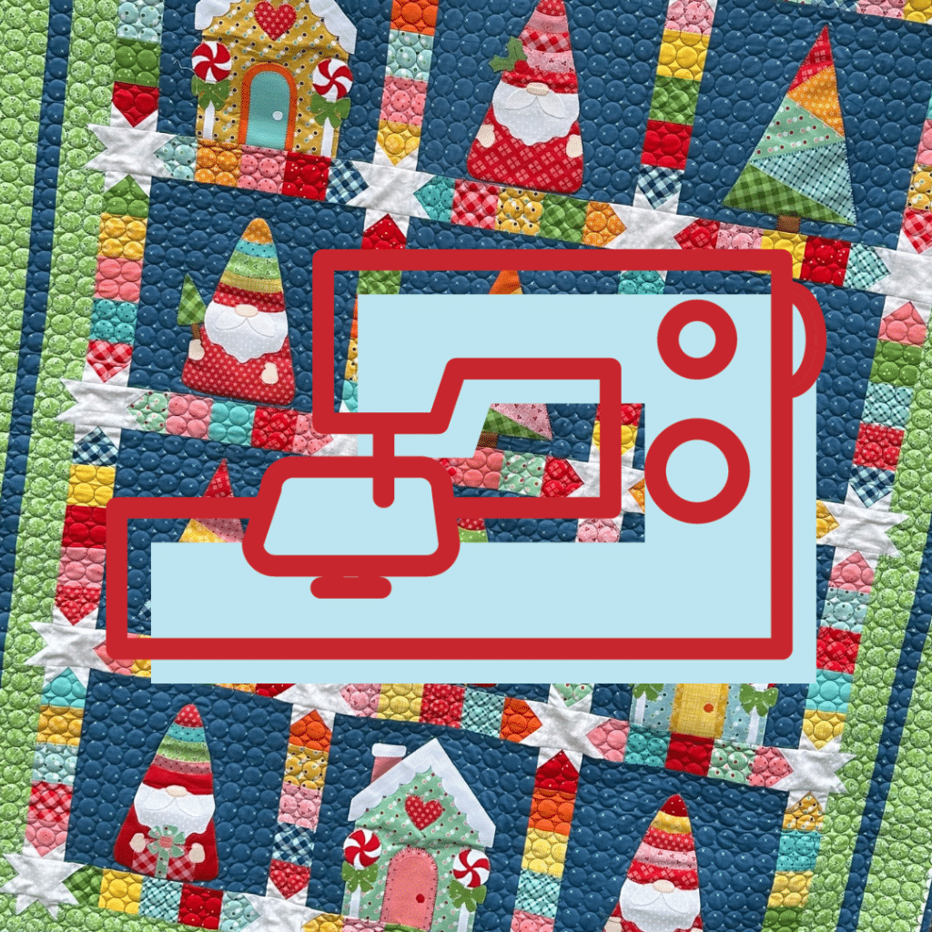 Christmas Gnomes Embroidery Machine Applique