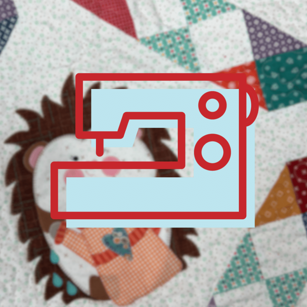 Hedgendary Hedgies Sewing Machine Applique
