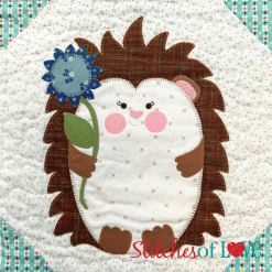 Hegendary Hedgies Flower Block Five