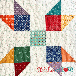 Hegendary Hedgies Pieced Block