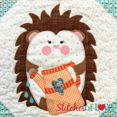 Hegendary Hedgies Watering Can Block Four