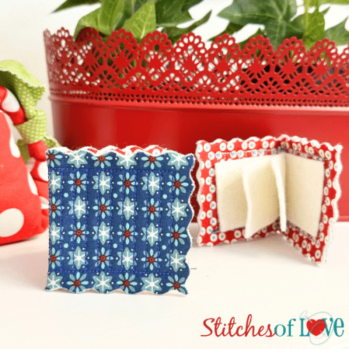 Mini Quilted Needlebook for Embroidery Machine