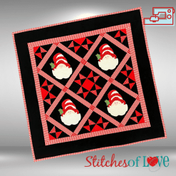 Santa Squad Project Box for Embroidery Machine Applique