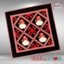 Santa Squad Project Box for Sewing Machine Applique