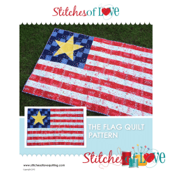 The Flag Quilt Pattern Cover