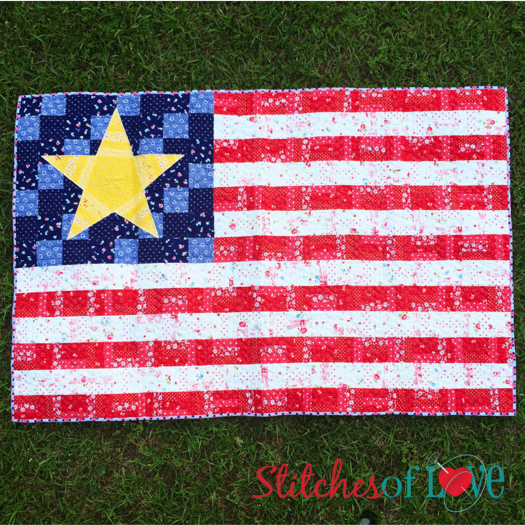 The Flag Quilt PDF Downloadable Pattern