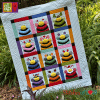 13 The Bumbles Quilt for Embroidery Machine Applique