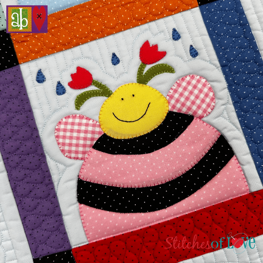 4 Blossom Bumbles w Borders