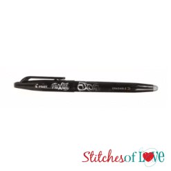 Frixion Pen Black Fine Point .7mm Heat Erase