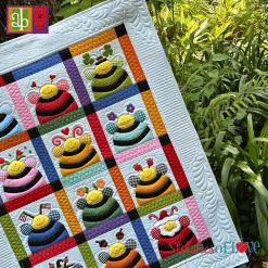 The Bumbles Quilt on Angle One