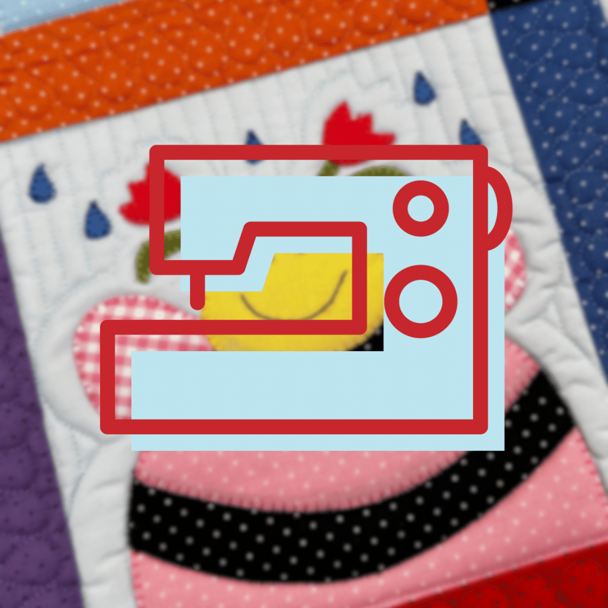 The Bumbles for Sewing Machine Applique